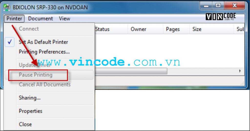 Vincode chuyên giải pháp, thiết bị quản lý bán hàng| Hotline – 0966.93.1717