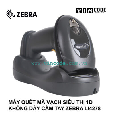 Máy quét mã vạch 1D ZEBRA LI4278