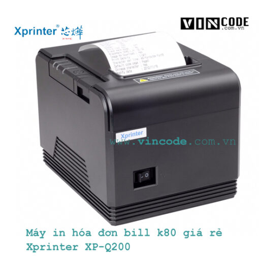 Máy in hoá đơn k80 xprinter q200