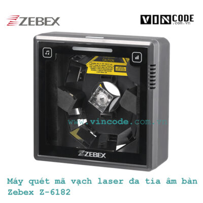 Máy quét mã vạch laser âm bàn Zebex Z-6182