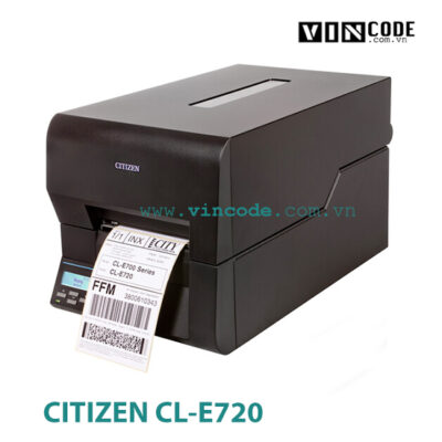 Máy in tem nhãn mã vạch Citizen CL-E720