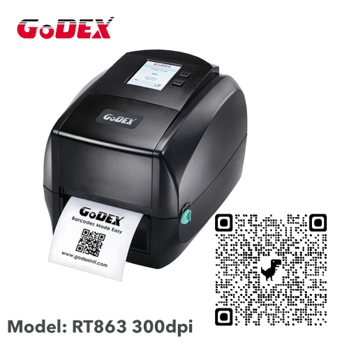 GoDEX RT863i – Máy in tem nhãn mã vạch 600dpi chính hãng giá tốt nhất