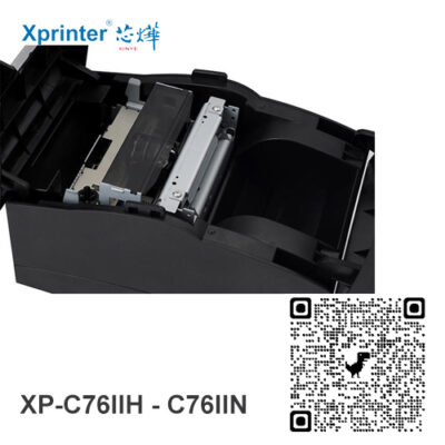 Máy in hóa đơn Xprinter XP-C76iiH (in kim, 76mm)