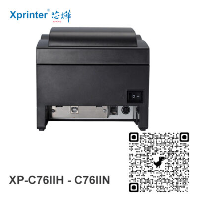 Máy in hóa đơn Xprinter XP-C76iiH (in kim, 76mm)