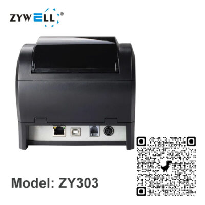 Máy in hóa đơn nhiệt K80 Zywell ZY303 (USB+LAN) giá rẻ tại Vincode