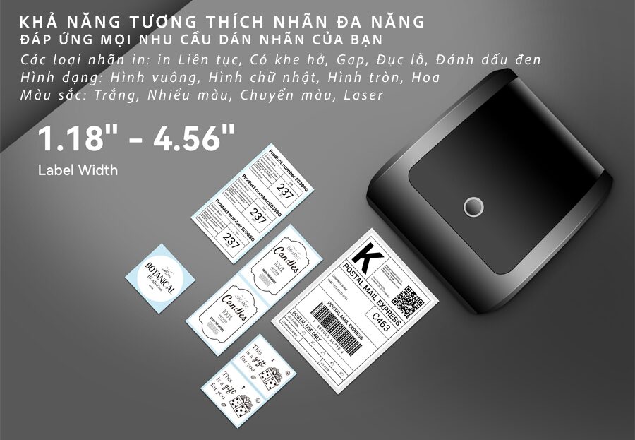 vincode.com.vn: Máy in tem nhãn nhiệt Xprinter XP-423B: Giải pháp hoàn hảo cho in ấn nhãn vận đơn TMĐT