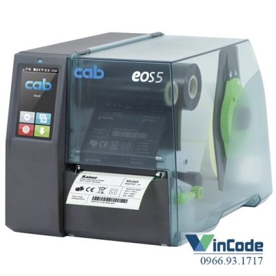Máy in tem nhãn mã vạch CAB EOS5, 300dpi Label Printer