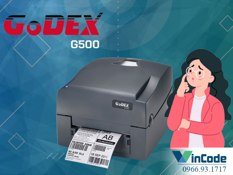 Giá thành máy in mã vạch godex G500