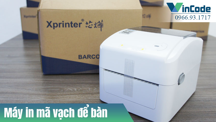 Máy in mã vạch để bàn