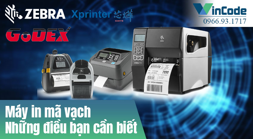 Máy In Mã Vạch - Những điều bạn cần biết