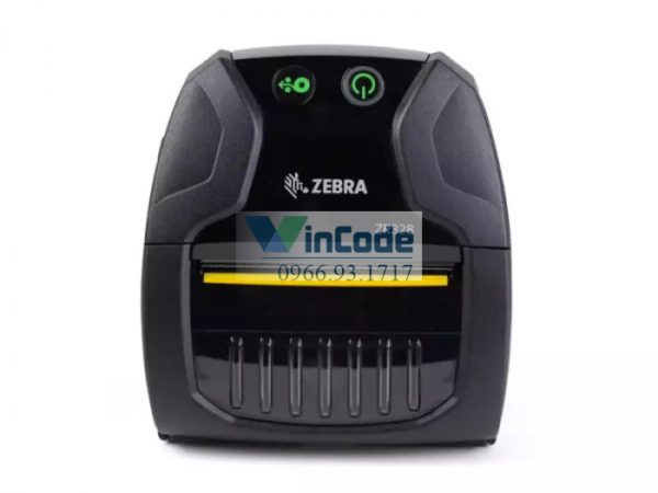 Máy in mã vạch di động Zebra ZR328 – 2.83″, Bluetooth/Wi‑Fi/USB, bền và linh hoạt