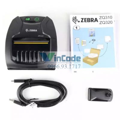 Alternative view of Máy in mã vạch di động Zebra ZR328 – 2.83″, Bluetooth/Wi‑Fi/USB, bền và linh hoạt
