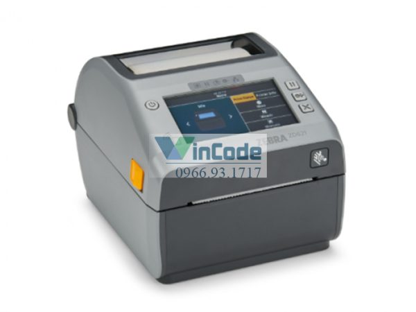 Máy in mã vạch Zebra ZD621 – Thiết bị in nhiệt chuyển nhiệt 4″, tốc độ cao, quản lý linh hoạt