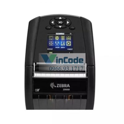 Zebra ZR668 Plus – Máy in mã vạch di động 3″, Wi‑Fi 6, Bluetooth 5.3 – Hiệu suất cao