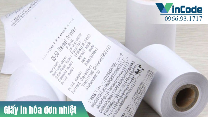 Giấy in hóa đơn nhiệt