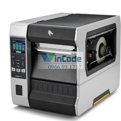 Zebra ZT620 – Máy in mã vạch công nghiệp 6.6″, tốc độ 12 ips, màn hình cảm ứng màu