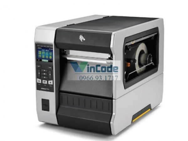 Zebra ZT620 – Máy in mã vạch công nghiệp 6.6″, tốc độ 12 ips, màn hình cảm ứng màu
