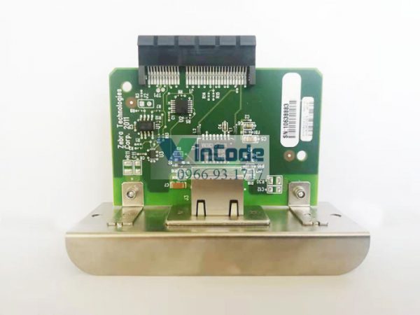Thẻ mạng Ethernet nội bộ chính hãng cho Zebra ZT210, ZT230 - P1037974-001