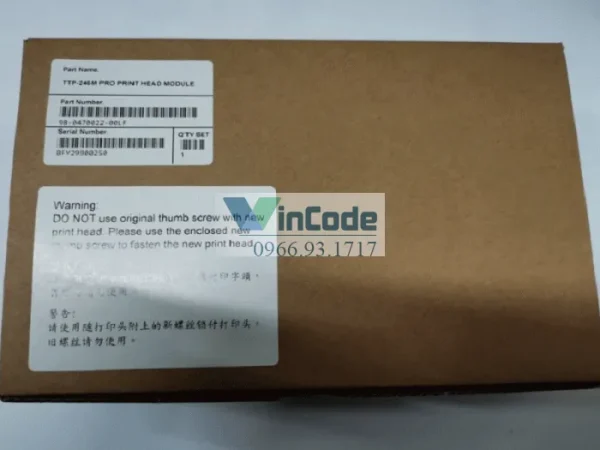 Đầu In Nhiệt Chính Hãng Cho TSC TTP 246M Plus Pro - In Tem Nhãn Mã Vạch