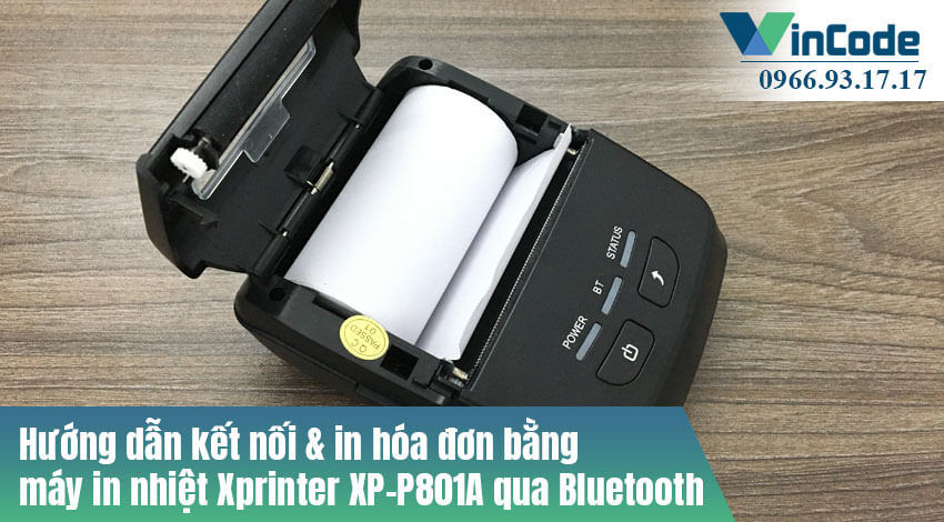 Giới thiệu nhanh về "người bạn đồng hành" XP-P801A