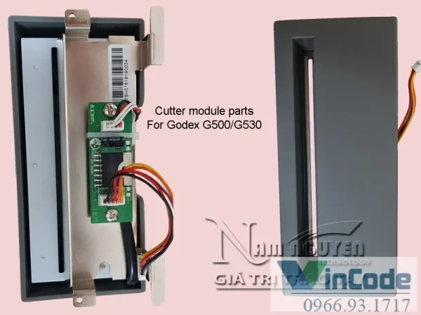 Bộ dao cắt cho máy in mã vạch Godex G500/G530