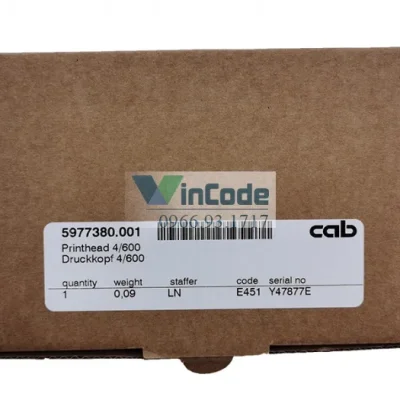 Alternative view of Đầu In Nhiệt CAB SQUIX 4 600dpi Chính Hãng Giá Tốt Nhất