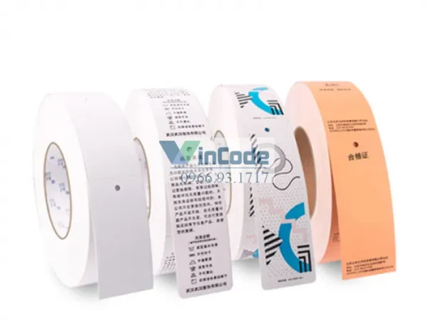 Mẫu Tag Quần Áo Tùy Chỉnh 120x40mm - Nhãn Thời Trang Độc Đáo