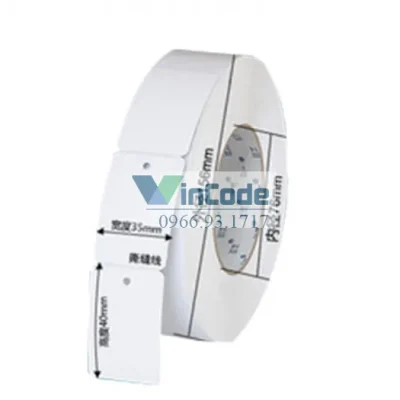 Alternative view of Nhận In Thẻ Quần Áo 40x35mm Theo Yêu Cầu - Mẫu Độc Đáo Customizable