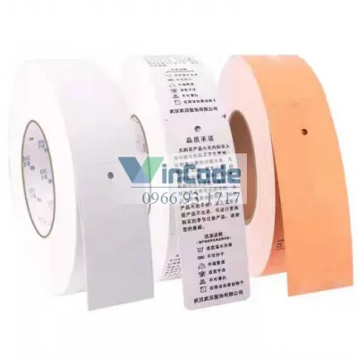 Alternative view of Nhận Tem Mác Quần Áo In Hình Theo Yêu Cầu 90x45mm Chất Lượng Cao