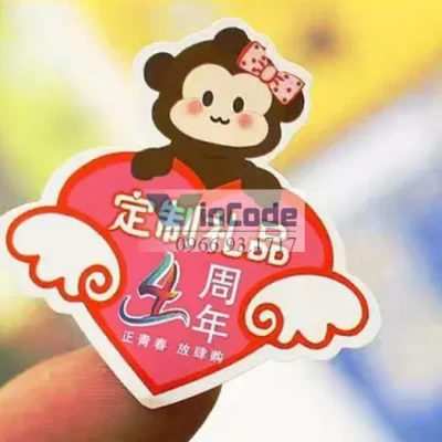 Giấy In Coated Tự Dán Họa Tiết Tùy Chỉnh Chất Lượng Cao