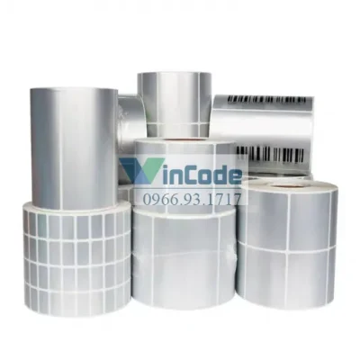 Giấy Nhiệt Tự Dính Kích Thước Tùy Chỉnh 100x50mm Chất Lượng Cao