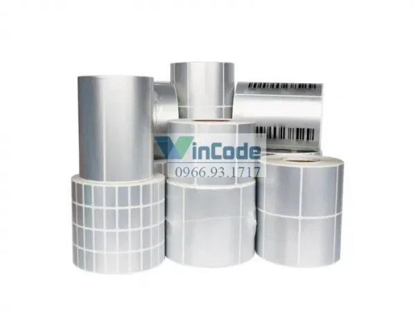 Giấy Nhiệt Tự Dính Kích Thước Tùy Chỉnh 100x50mm Chất Lượng Cao