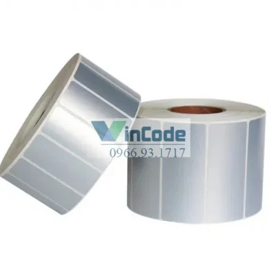 Alternative view of Nhãn Mã Vạch PET Chống Nước Tùy Chỉnh Kích Thước 90x60mm Giá Rẻ