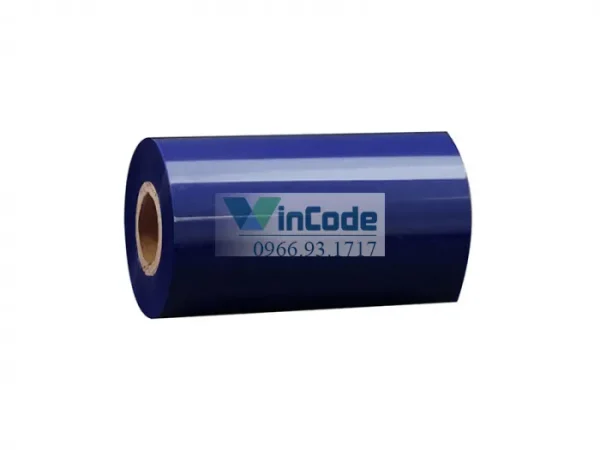 Mực In Wax Màu Xanh Tùy Chỉnh 50-110mm x 300m Cho Máy In Tem