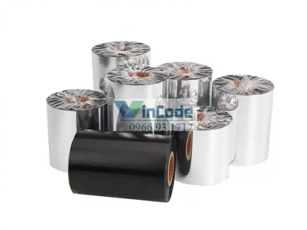 Ruy Băng Sáp Resin In Nhiều Kích Thước 90mm x 300m Chính Hãng