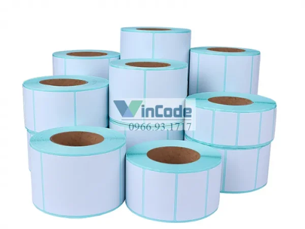 Giấy Nhiệt Tự Dính Kích Thước 40x60mm Có Thể Tùy Chỉnh Giá Rẻ