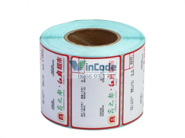 Giấy Nhiệt Tự Dính Kích Thước 70x90 Có Thể Tùy Chỉnh Giá Tốt