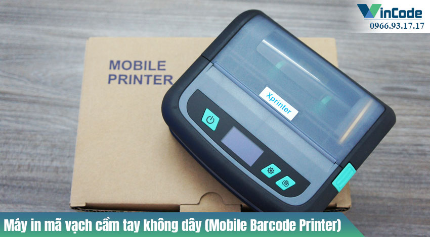 Máy in mã vạch cầm tay không dây (Mobile Barcode Printer)