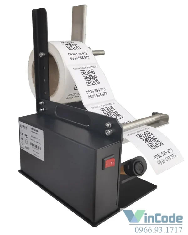 Máy lột tem nhãn tự động D58
