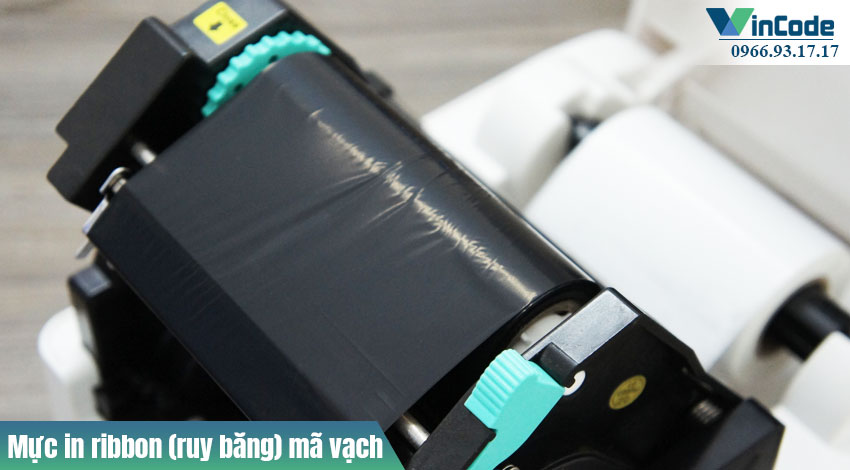 Mực in ribbon (ruy băng) mã vạch