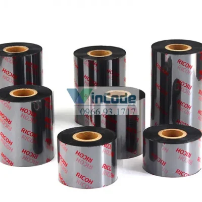 Alternative view of Ruy Băng Wax Ricoh 50-110mmx300m RX-1 Chính Hãng Cho Máy In