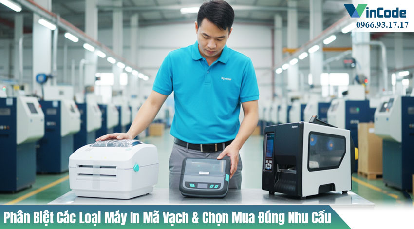 Phân Loại Máy In Mã Vạch