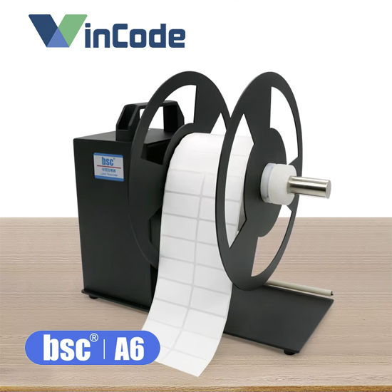 Máy cuộn Trục quấn tem nhãn tự động BSC A6