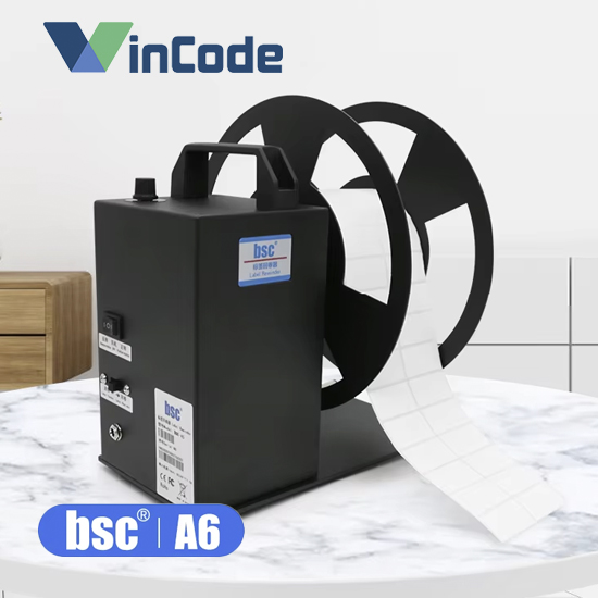 Máy cuộn Trục quấn tem nhãn tự động BSC A6