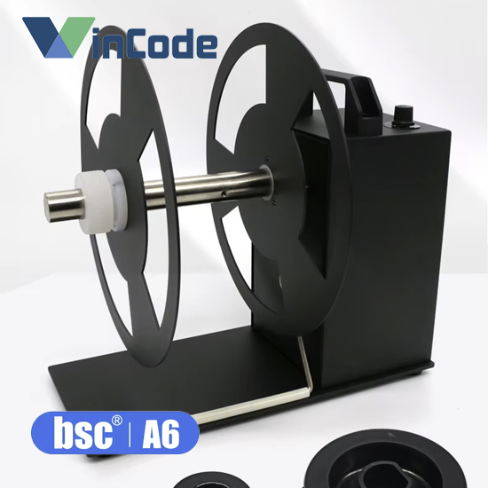 Máy cuộn Trục quấn tem nhãn tự động BSC A6