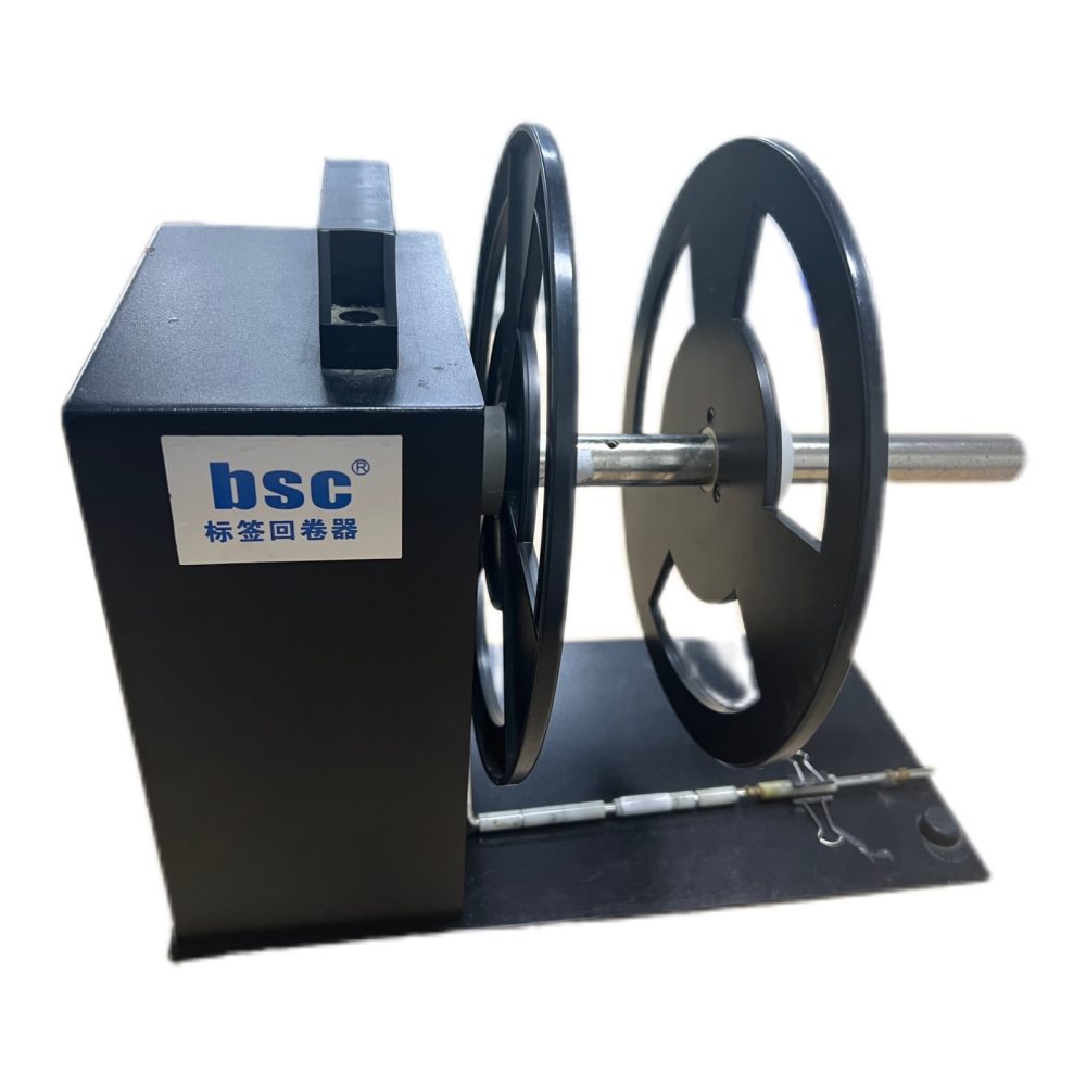 Trục quấn tem nhãn tự động bsc A8 168