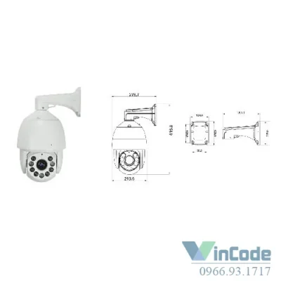 Camera quay quyét Antech PTZ P240 – 1080P