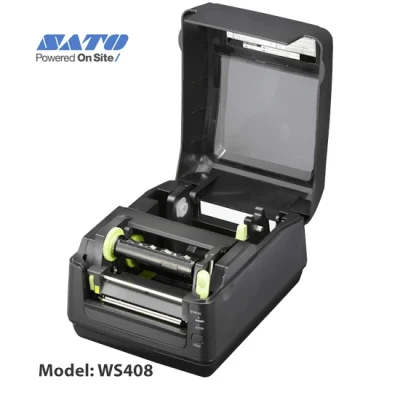 Alternative view of Máy In Mã Vạch SATO WS408: Giải Pháp In Ấn Toàn Diện và Đáng Tin Cậy Đến Từ Nhật Bản