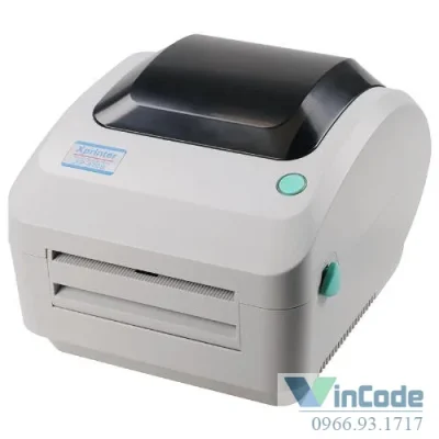 Máy in tem mã vạch Antech 470B - 1 cổng USB