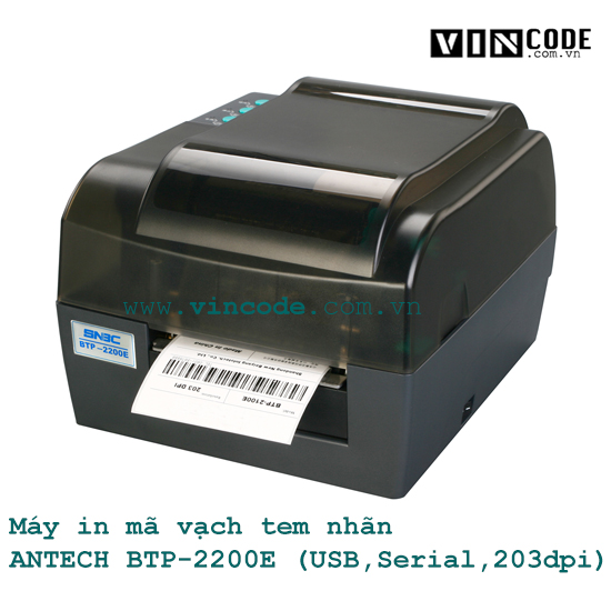 Máy in mã vạch Antech BTP-2200E ( 203 dpi )